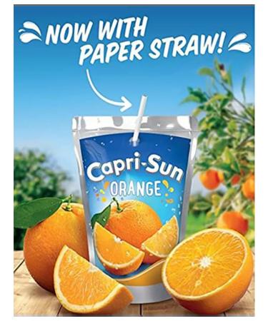 Capri Sun Capri-Sun Orange drink 10 pcs 200 ml - Buy Online on GoSupps.com