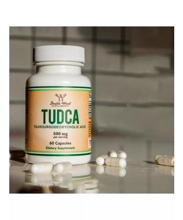 Double Wood Supplements Taurursodexicoic acid TUDCA 500 mg 60 capsules