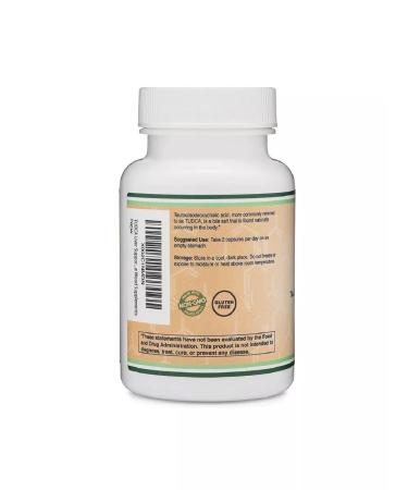 Double Wood Supplements Taurursodexicoic acid TUDCA 500 mg 60 capsules - Buy Online on GoSupps.com