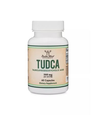 Double Wood Supplements Taurursodexicoic acid TUDCA 500 mg 60 capsules - Buy Online on GoSupps.com