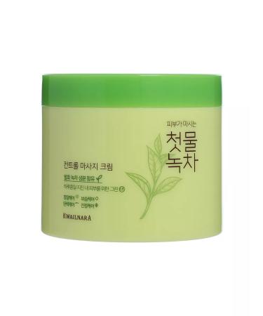 WELCOS Kwailnara massage cream with green tea extract 300 ml - Buy Online on GoSupps.com