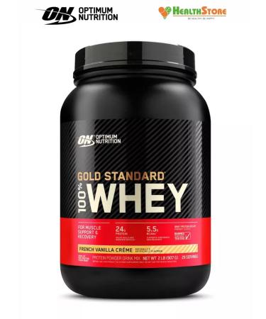Optimum Nutrition Protein Gold Standard 100% Whey 909 g - French vanilla
