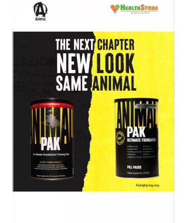 UNIVERSAL NUTRITION Vitamins and minerals Animal Pak 44 PAK - Buy Online on GoSupps.com