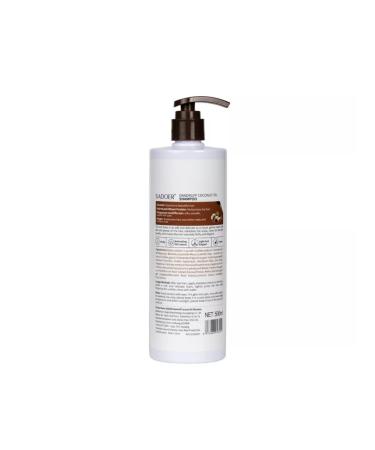 sadoer Hair shampoo against dandruff with coconut extract 500ml - Buy Online on GoSupps.com
