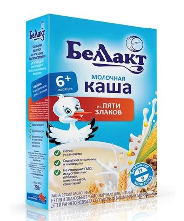 Bellakt Porridge 5 cereals with milk and vitamins 250g