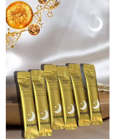 face mask Sabbi Golden Night Mask with amino acids to moisturize - Buy Online on GoSupps.com