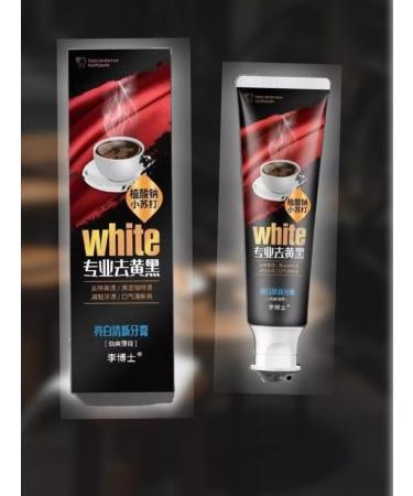 AAU Toothpaste intensively whitening for coffee machines 140g - Buy Online on GoSupps.com