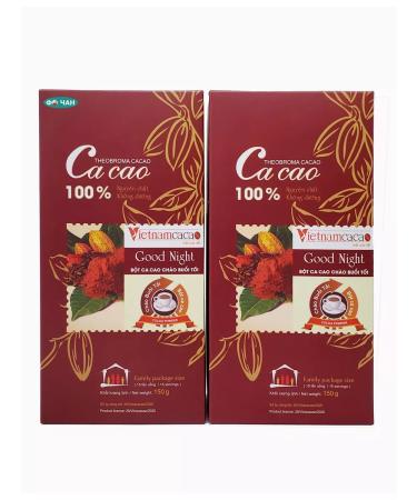 Vietnam cacao Cocoa powder Vietnam Alcalized "Good Night" 150g - Buy Online on GoSupps.com