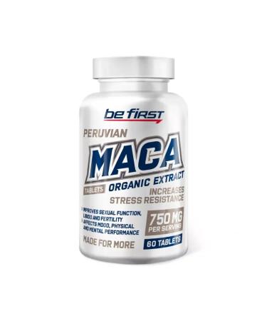 Be First Maca Peruvian 750 mg 60 tablets