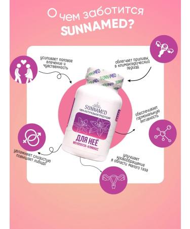 Sunna med Capsules for the treatment of menopause - Buy Online on GoSupps.com