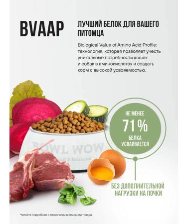 BOWL WOW Dry food for large dogs of lambs turkey rice - 5 kg - Buy Online on GoSupps.com