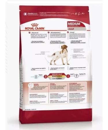 ROYAL CANIN Dry food Medium Adult for adult dogs of medium breeds 3kg - Buy Online on GoSupps.com
