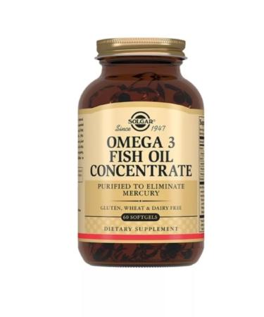 Solgar Inc Fish oil concentrate omega-3 60 caps-2UP - Buy Online on GoSupps.com