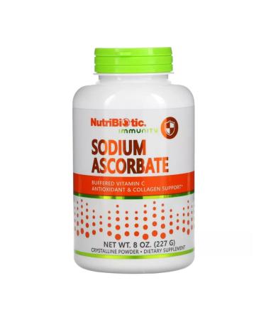 NutriBiotic Sodium ascorbate Sodium ascorbate powder 227 grams