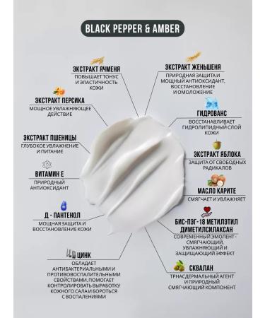 MONCLAIRE Perfumed cream for hands and body Black Pepper 300 Ml - Buy Online on GoSupps.com