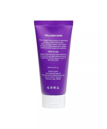 BEAUTYDRUGS Collagen face mask 100 ml - Buy Online on GoSupps.com