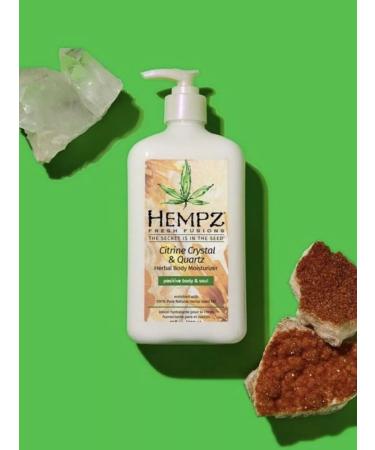 HEMPZ Moisturizing body milk with a shimmering effect 500 ml - Buy Online on GoSupps.com
