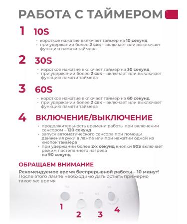 SUN Manicure lamp and drying of nails - Buy Online on GoSupps.com