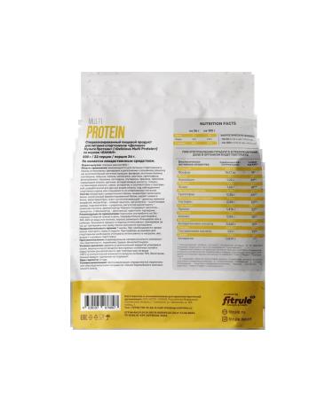 Fitrule Nutrition Multi -component protein 800g banana - Buy Online on GoSupps.com
