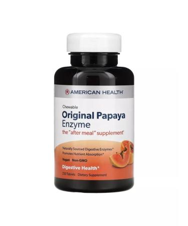 American Health Original papaya enzyme 250 tablets