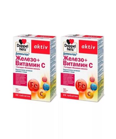 Doppelherz Iron + vitamin C 2 pcs