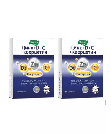 Evalar Zinc+d+C+quercetin 2 pcs