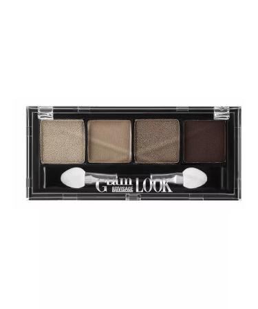 LUXVISAGE Eye Shadows Glam Look tone 08 Walnut Taup