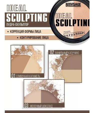 LUXVISAGE Powder Facial Sculptor Ideal Sculpting Tone 01 - Buy Online on GoSupps.com