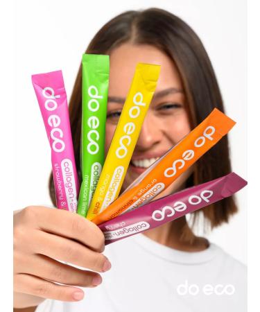 DO ECO Premium collagen with vitamins powder in sticks - Buy Online on GoSupps.com