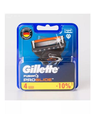 GILLETTE Shaving cassettes Fusion Proglide 4pcs - Buy Online on GoSupps.com
