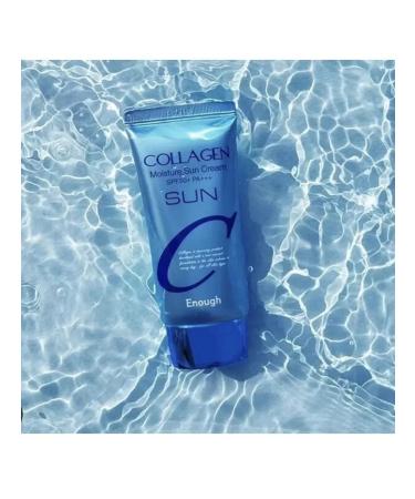ENOUGH Moisturizing sunscreen with collagen Collagen SPF50+ - Buy Online on GoSupps.com