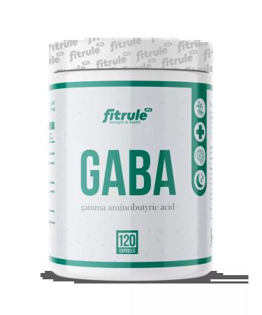 Fitrule Nutrition Fitrule Gaba 500mg 120 Caps GABA for central nervous systems