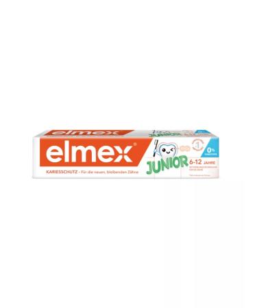 Elmex Children's toothpaste 6-12 years old Junior 75 ml - Buy Online on GoSupps.com