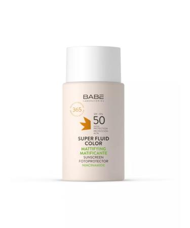 BABE LABORATORIOS BB cream matting and tinting SPF for the face 50 moisturizing - Buy Online on GoSupps.com