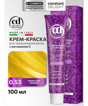 CONSTANT DELIGHT Hair dye 0.53 with vitamin C Mikston 100 ml