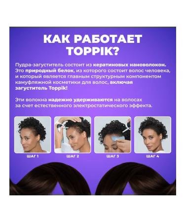 Toppik Thickener for hair and beard powder - Buy Online on GoSupps.com