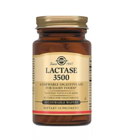 Solgar Inc Lactase 3500 30 Zhev Tab-1UP