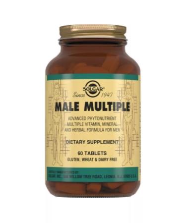 Solgar Inc Multivit and mineral complex for men 60T-1UP