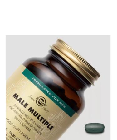 Solgar Inc Multivit and mineral complex for men 60T-1UP - Buy Online on GoSupps.com