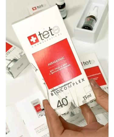 TETe Cosmeceutical Biocomples 40+ Aquabalance with phytoestrogens 15 ml - Buy Online on GoSupps.com