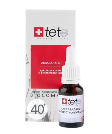 TETe Cosmeceutical Biocomples 40+ Aquabalance with phytoestrogens 15 ml - Buy Online on GoSupps.com