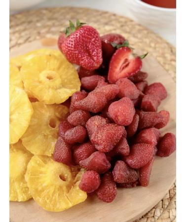Marmaris Turkish Delights Pineapple and strawberries dried 1 kg - Buy Online on GoSupps.com