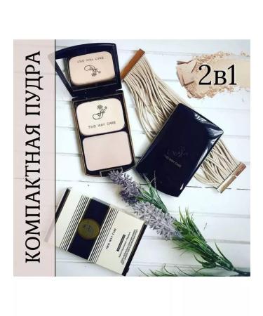 Korean cosmetics Facial powder compact 2V1 ffleur Fleur 1