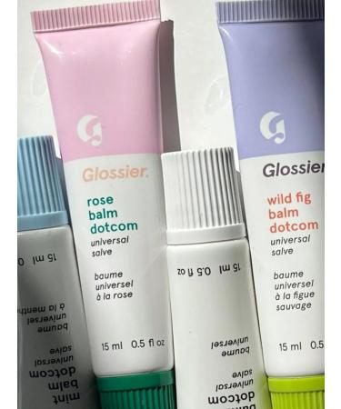 Glossier Lip balm Rose Balm Dotcom - Buy Online on GoSupps.com