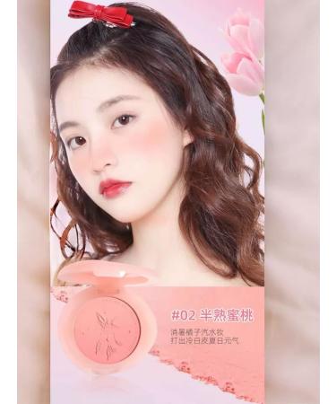 Miss Bronze Fright -shaggy blush for facial contouring