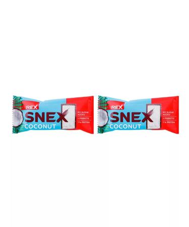ProteinRex Protein bars without sugar coconut 2 pieces