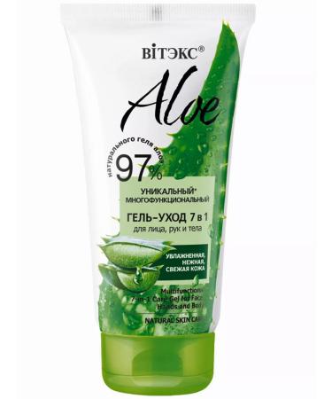 Vitex Gel Care for the face hands and body Aloe 97%