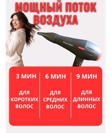 Ferrari Feng for hair professional with nozzles - Buy Online on GoSupps.com