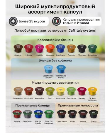 CAFFITALY Prezioso 100 capsules for coffee machine Cafitaly Kofedon - Buy Online on GoSupps.com