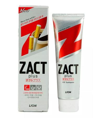 LION ZACT Toothpaste Anti -Babak bleaching 2 pcs 150 g - Buy Online on GoSupps.com